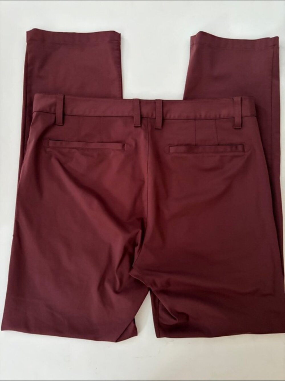 RHONE Rhone Pants Men's Commuter Classic Fit Pants Burgundy size 33